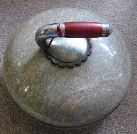 Old Scottish Curling Stone,