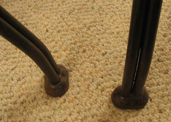 4 French Bistro Metal Chairs - 2