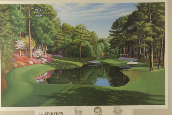 Donald Whitlatch Lithograph "The Starters" - 5