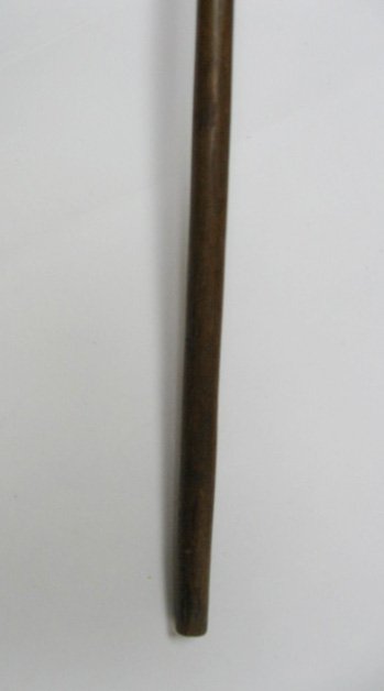 German Carved Walking Stick w/ snake and lizard - 5