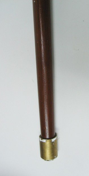 Walking Stick, brass and mother-of-pearl - 2
