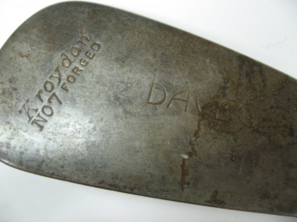 Kroydon Ball Face Golf Club No. 4 x Iron, c. 1922 - 4