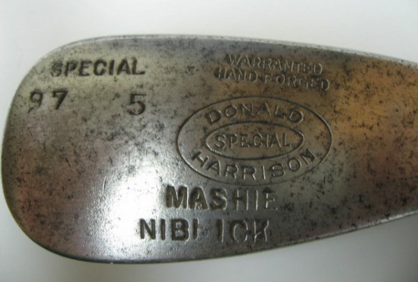Donald Harrison Golf Club Mashie Niblick - 2