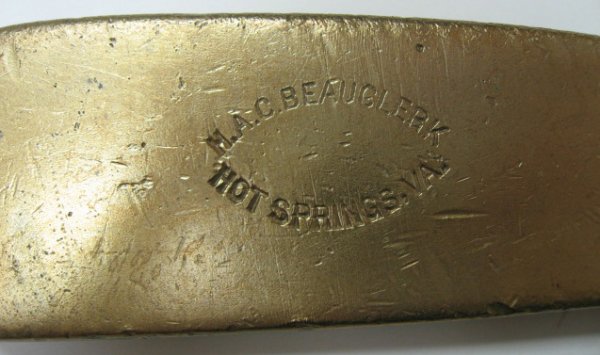 Beauclerk Golf Club Putter, Hot Springs, VA, - 3