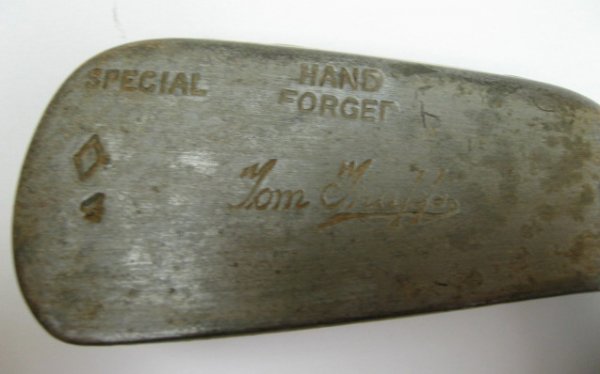 Tom Trapp (?) Golf Club Scottish Hand-forged - 5