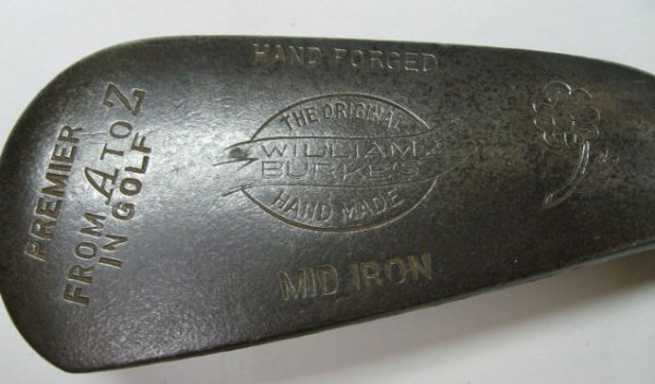 William Burke's Golf Club Mid Iron, c. 1925 - 4