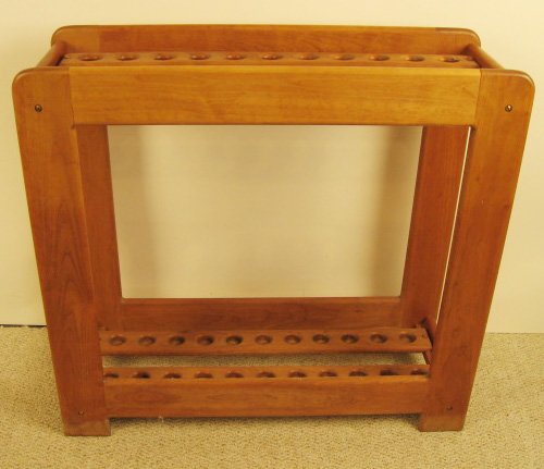 Cherry Golf Club Stand for 22 Clubs,