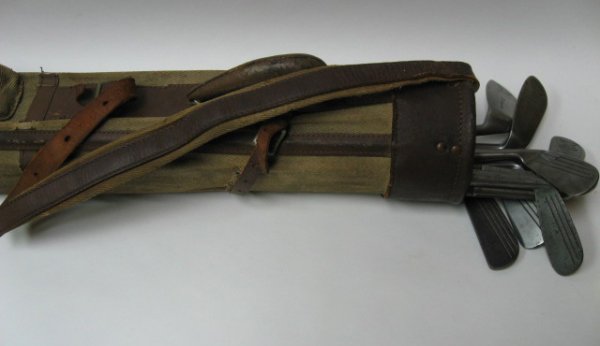 Set of 9 Spalding F series Golf Clubs, c. 1925 - 2