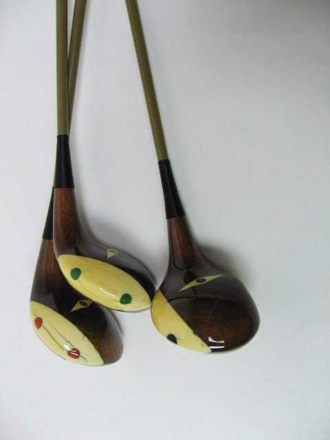 Three McGregor Chieftain Golf Clubs - 4