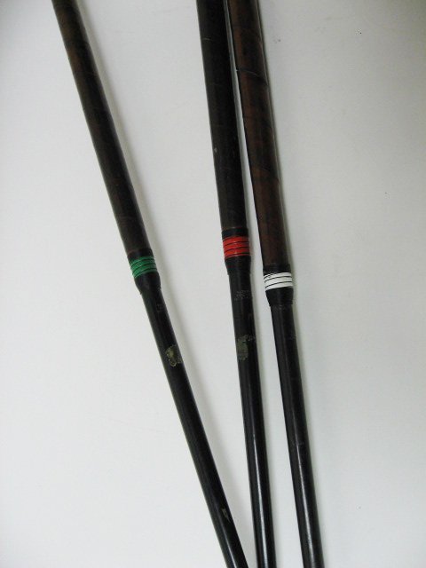 Three McGregor Chieftain Golf Clubs, "swan neck" - 2