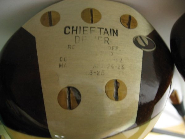 Three McGregor Chieftain Golf Clubs, "swan neck" - 6