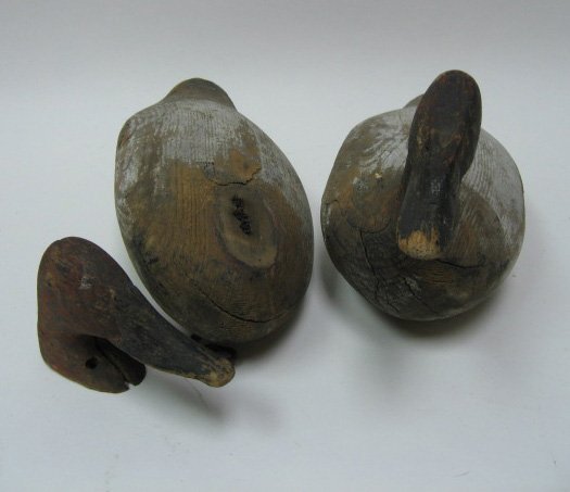 2 Eastern Shore, Virginia / Maryland Duck Decoys,