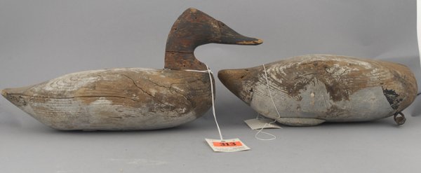 2 Eastern Shore, Virginia / Maryland Duck Decoys, - 4