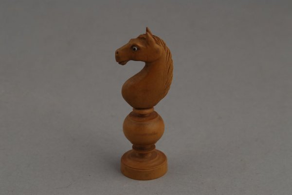 Chess / Backgammon Board Box w/ box of chess piece - 6