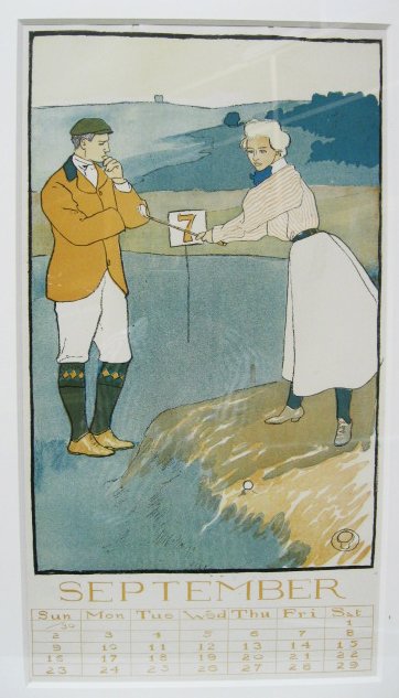 Penfield Calendar Page September, c. 1900 - 3