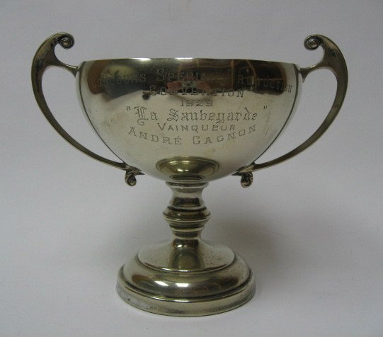 Silverplate Trophy: "Concours Special Production