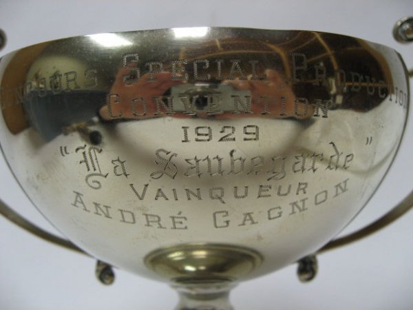 Silverplate Trophy: "Concours Special Production - 2