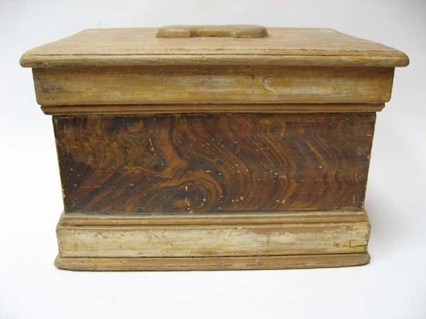 Swedish Grain Painted Box c. 1850,