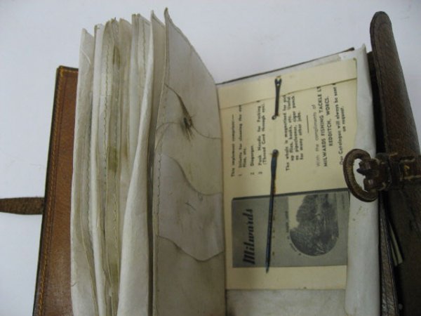 Pigskin "Cast Wallet" by Hardy Brothers, Alnwick, - 5