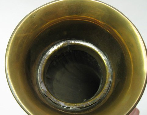 Old English Horn with brass, c. 1880, - 4