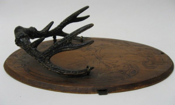 Old Antler Plaque - 3