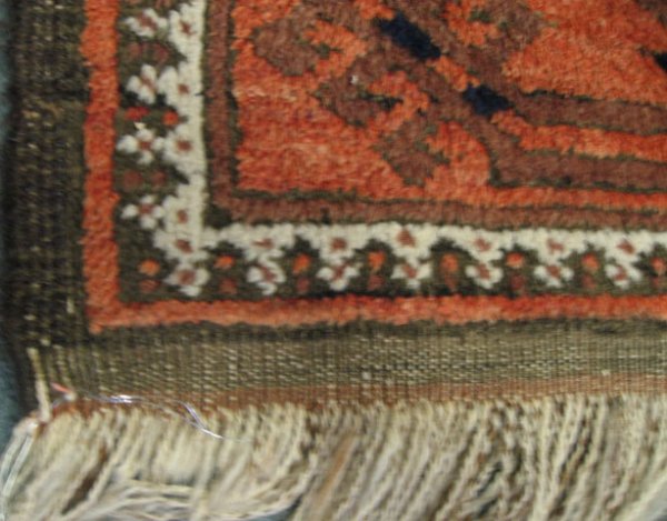 Persian Baluchi Rug, 7' x 3'7" - 3