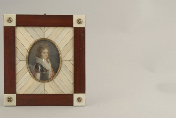 A Dupre Miniature Portrait, of a L 18th/E 19th Con - 3