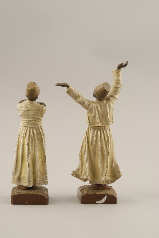 A Pair of Vienna Bronze Figures, of Dervishes, att - 3