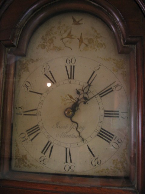 An 18th C Jacob Young Tall Case Clock, from Allent - 5