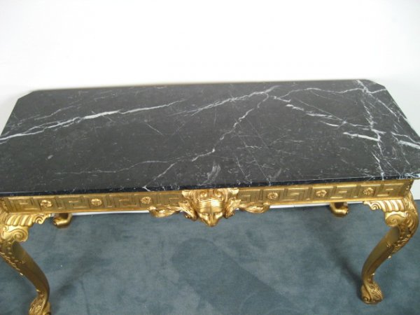 Walker & Zanger Marble Top Console Table - 3