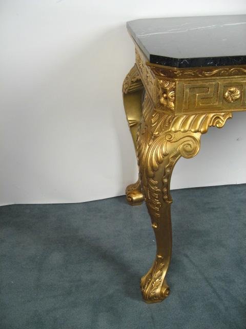 Walker & Zanger Marble Top Console Table - 5