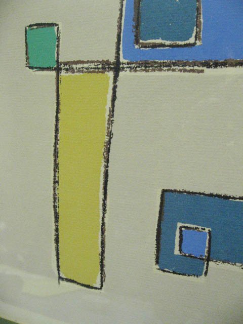 Lichtenstein Geometric Abstract Print - 3