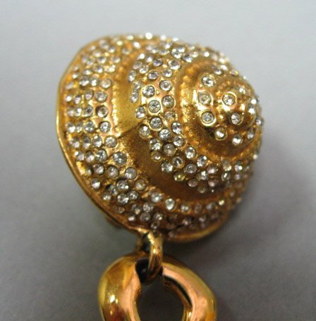 Lanvin Paris Pendant Shell Earrings - 2