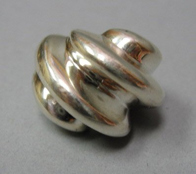 Heavy Sterling Geometric Ring