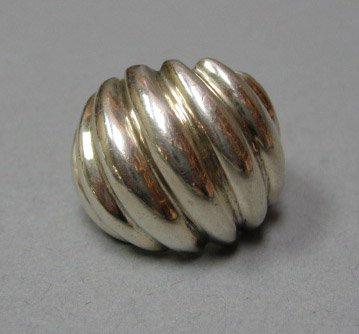 Mexican Heavy Sterling Geometric Ring