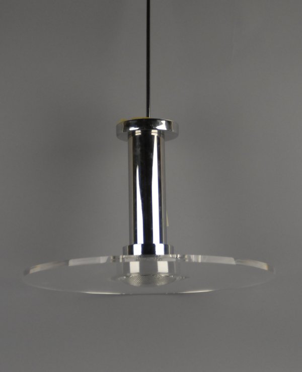 Hanging Lucite Ceiling Lamp - 2