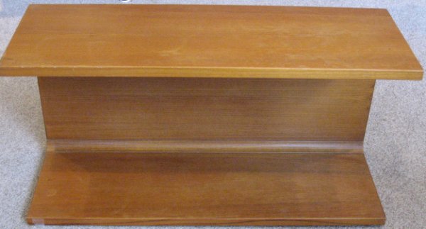 Petersen and Hansen VIBY J. Danish Teak Shelf