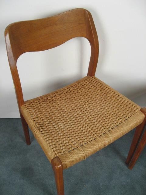 Mollier Bentwood and Rush Chairs - 2