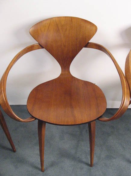 4 Original Plycraft Chairs by Norman Cherner - 2
