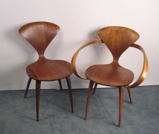 2 Original Plycraft Chairs by Norman Cherner