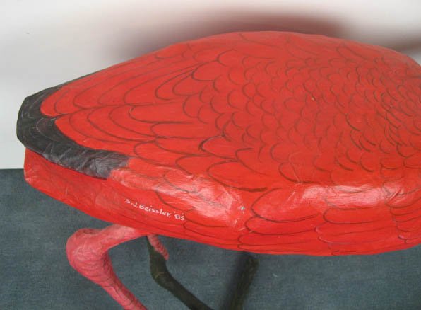 S.V. Geissler Papier Mache Shorebird - 2
