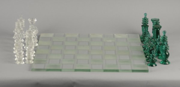 Glass Chess Set