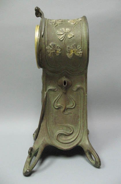 Ansonia Clock Co. Art Nouveau Mantle Clock - 7