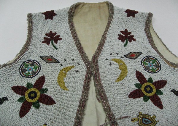 Native American Beaded Vest - 6