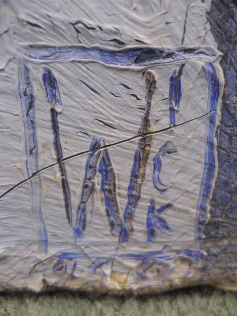 Wick Abstract Oil on Canvas - 3