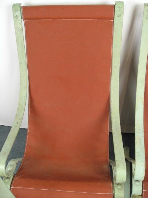 Set of 5 Sling Metal Bounce Chairs - 2