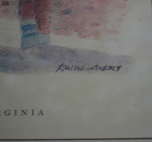 Ralph Avery- 3 UVA Prints - 5