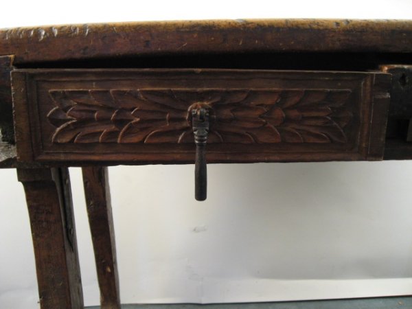 An Early Spanish Table, - 4