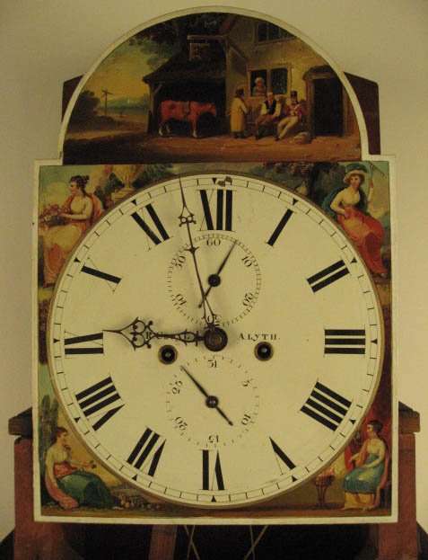 An E 19th C Scottish Tall Case Clock, - 10