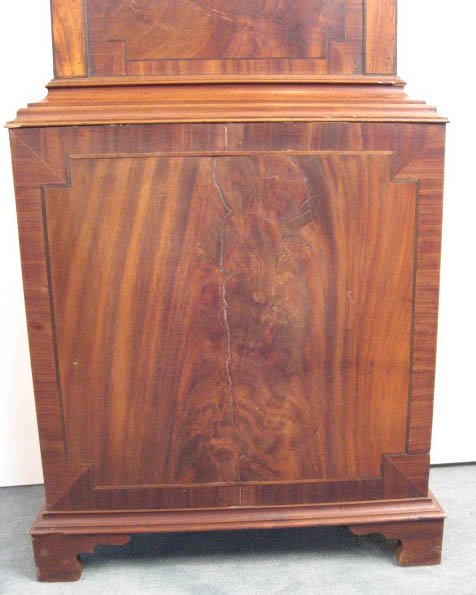 An E 19th C Scottish Tall Case Clock, - 5